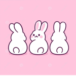 A-S-T-H-E-T-I-C bunnies!