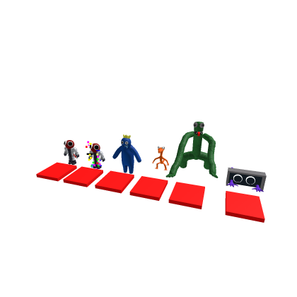 Rainbow friends morphs works
