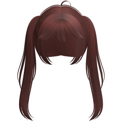 red kawaii popstar anime pigtails