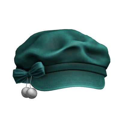 Cute Soft Fluffy Beret Cap (Teal)
