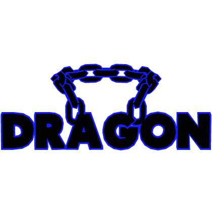 Cartoony Blue Dragon Chain Roblox item