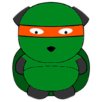 Orange Sewer Panda