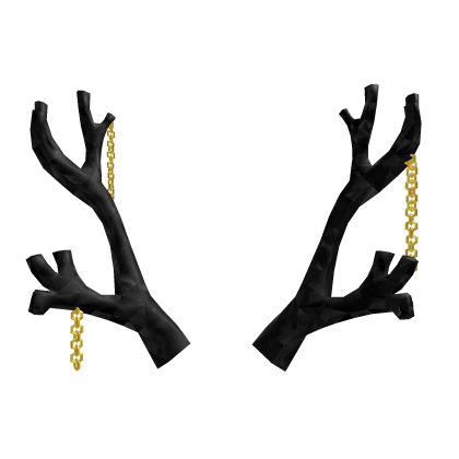 cuernos de sakura blackmilitar con cadenas (addon) Roblox item