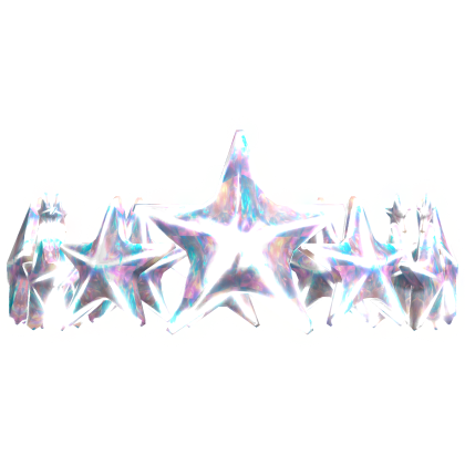 [GLOWING] Crystal King Of The Night Star Crown