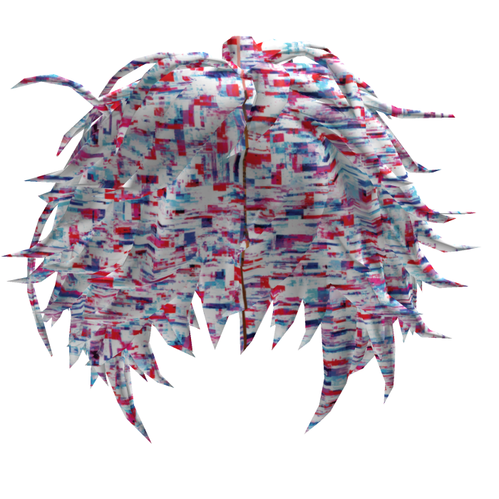 Glitch Emo Hair