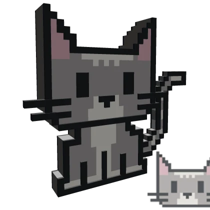 8-Bit Tabby Cat