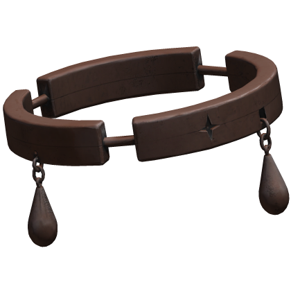Brown Broken Teardrop Halo