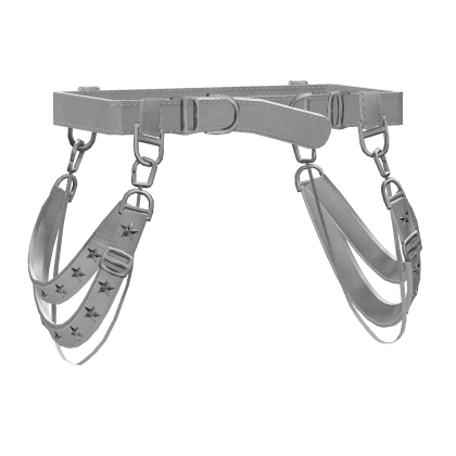 Elite Suspender Waist Straps V3 White