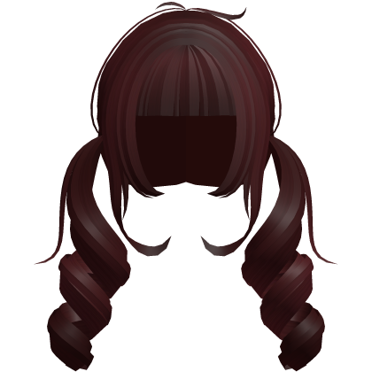 Curly KuruKuru Pigtails Red