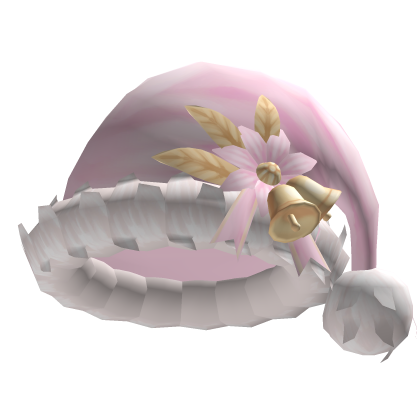 Christmas Light Pink Xmas Santa Hat