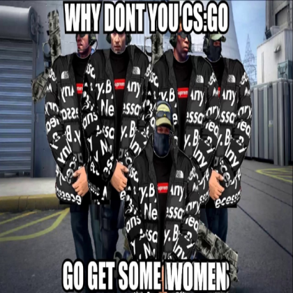CSGO drip meme Roblox decal