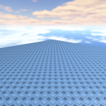 Cyan Universal Baseplate