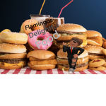 Flamingos Delightful Food
