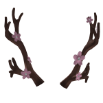 Sakura Blossom Antlers