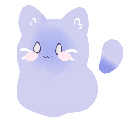 Cute Floating Cat