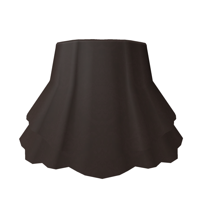 🌹🦇 Layered train skirt - Light brown [2.0]