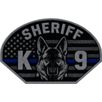 BLF™ Patch - Generic Sheriff K9 [RIGHT]