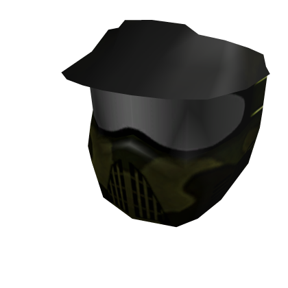 Dark Camo Paintball Mask