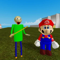 Mario in baldi basics[fight] icon