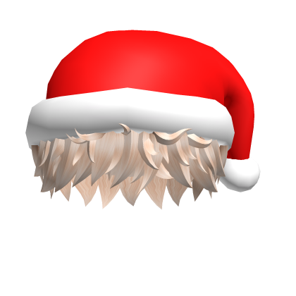 Blonde Messy Christmas Hair / Santa Hat Roblox item