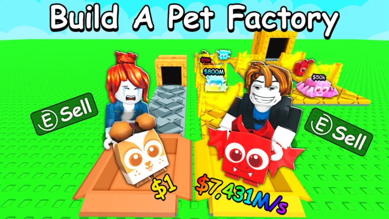 [🧸] Build A Pet Factory