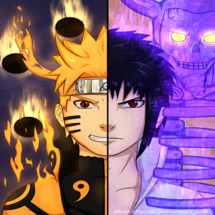 Naruto And Sasuke Roblox decal