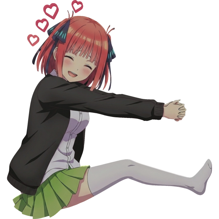 Nino Nakano Anime Girl Hug