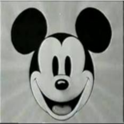 Old Mickey Cartoon Screen Roblox decal