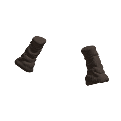 Chunky Arm Warmers Brown