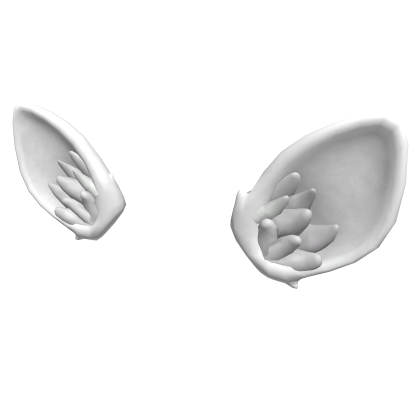 Roblox Item White Fluffy Deer Ears