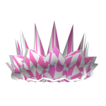 Pink Checkered Crown