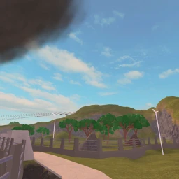 Volcanic island escape (Roblox creator challenge) icon