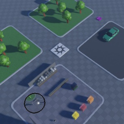 Uh-comp testing zone