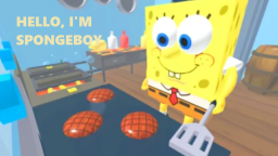 🧽UCIEKAJ Z SPONGEBOY I KRUSTY KRAB OBBY!!!🍔 (NOWY)