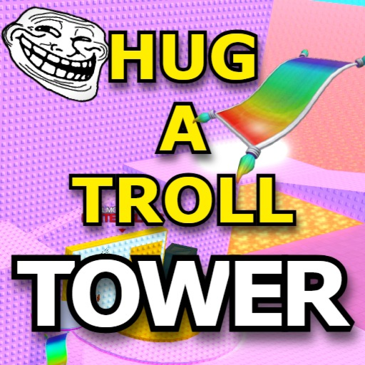 Hug a Troll Tower 😁 official Roblox game thumbnail