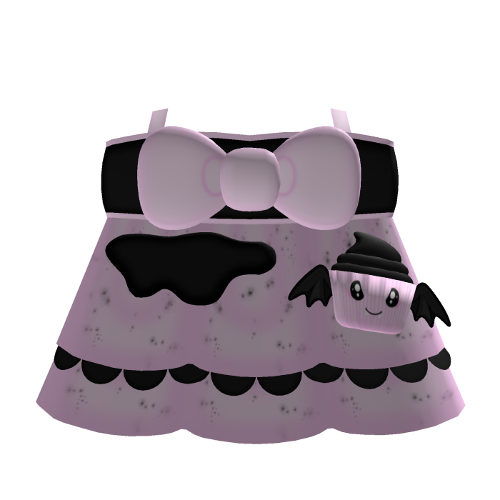 . ‿ ♡BOO! spooky vampire bat cupcake dress