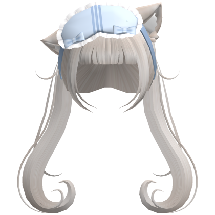 neko sleepy vanilla swirly ponytails thumbnail