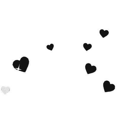 [Animated] Black Starry Heart Aura Roblox item