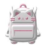 🍀Kawaii Pink Kitty Mini Backpack