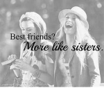 if u know me then ur not my bestie ur my sibling<3