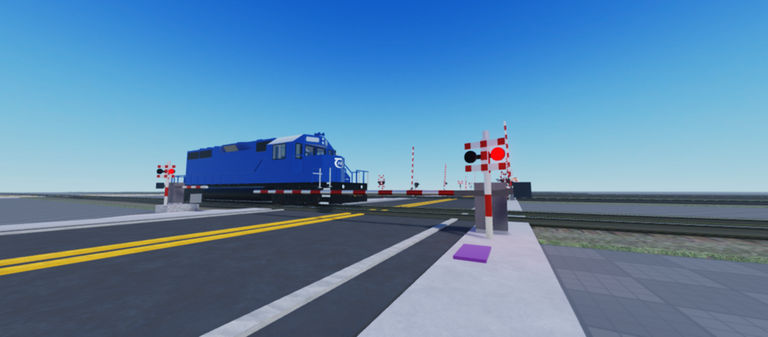 Crossing railroad (grass and snow update) screenshot 3