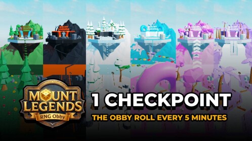 [🎲 1 CP] Mount Legends : RNG Obby