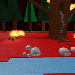 Fiery Forest
