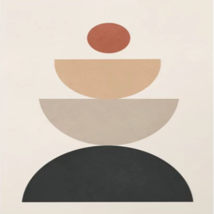 Modern shapes painting Roblox decal