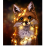 Foxes eat pie