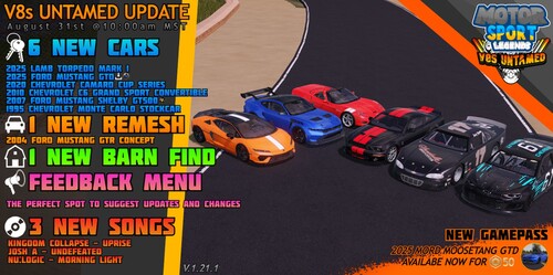 (HUGE UPDATE!🏁) Motorsport Legends