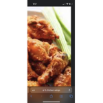 Chicken wings with ranch