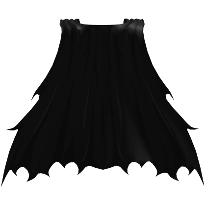 Black Anime Cape Roblox item