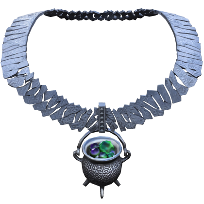 Iced Out Witch's Cauldron Halloween Chain 1.0