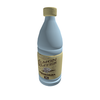 Almond Water in Bottle